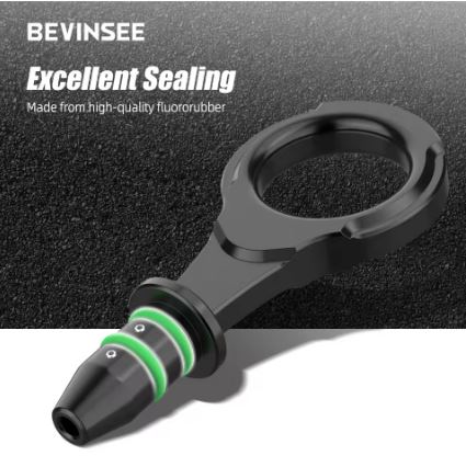 BEVINSEE Oil Dip Stick Handle for Audi VW EA888 Gen3 1.8/2.0L Engines