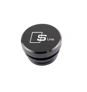 Cigarette Lighter Cover Cap Aluminium Alloy Waterproof Dustproof for Audi S-line Models