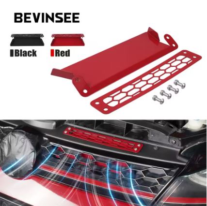 BEVINSEE Version 2 Dynamic Air Inlet Scoop Kit For VW Golf MK7/MK7.5 Golf GTI Golf R Audi S3 8V