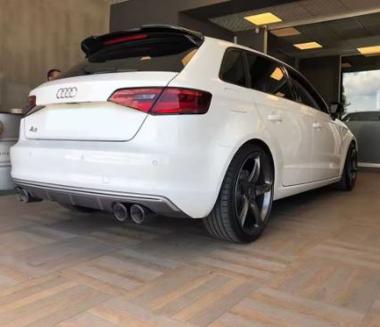 Audi A3 8V 2014-2018 Unpainted Boot Spoiler