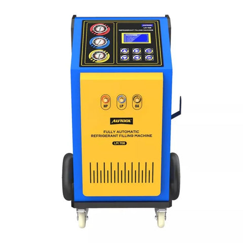 Autool LM706 Fully Automatic Car Air Conditioning Refrigerant Filling and Recovery Machine