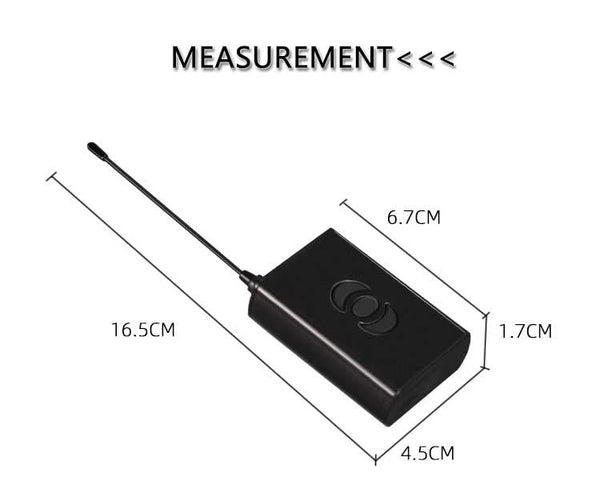 BAOBAOMI TF-105 Professional UHF Wireless Frequency Lavalier