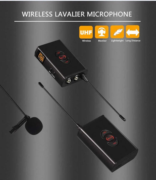 BAOBAOMI TF-105 Professional UHF Wireless Frequency Lavalier