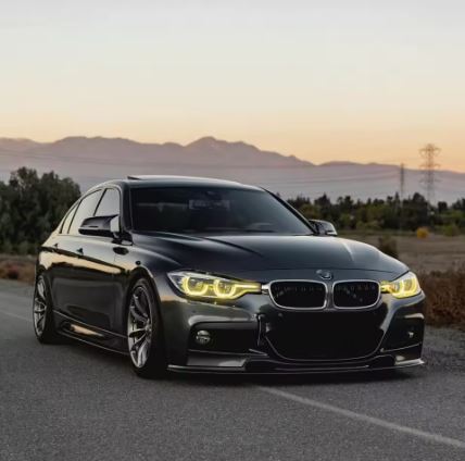 Bright Yellow Daytime Running Lights For BMW 3 Series F30 LCI 3' F31 63117419610 63117419615 Angel Eyes - Electromann SA