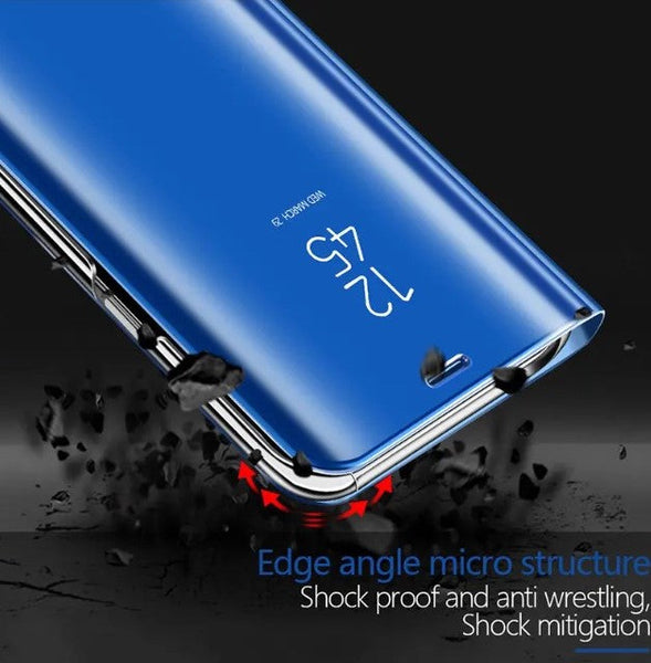 Bakeey™ Plating Mirror Flip Case – Full Cover, Shockproof Protection for Xiaomi Mi Note 3