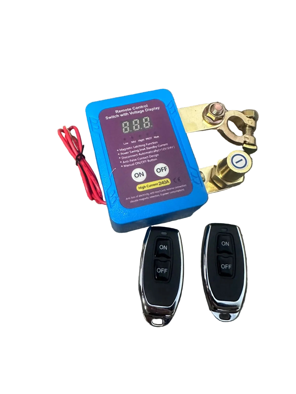 Automatic 12V DC Battery Disconnect On/Off Switch (10008123 ...