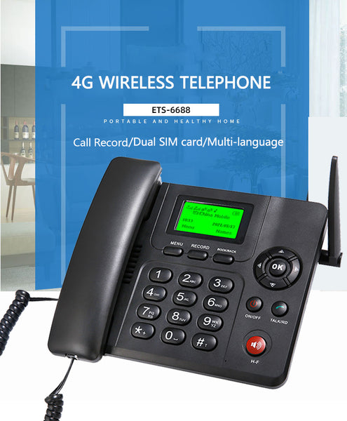 Beamio 3G/4G V0LTE Wireless Desk Telephone – Reliable Communication Anywhere