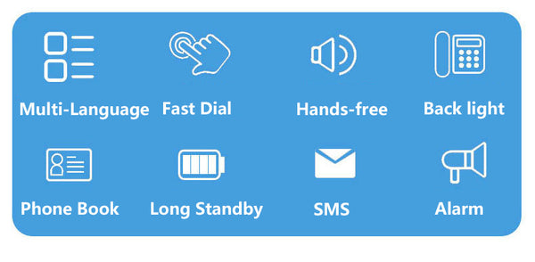 Beamio Wireless Desk Phone with Dual GSM 2G/3G SIM Card Slots - Versatile and Portable Communication Device