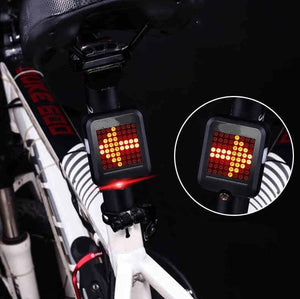 I-NQY 64 LED Intelligent Safety Bicycle Tail Light ene-Infrared Laser - Thuthukisa Ukubonakala Nokuphepha