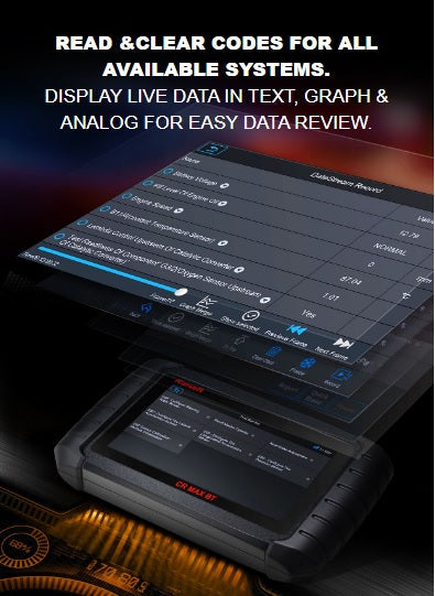 iCarsoft CR Max BT - Multi-Brand Multi-System Diagnostic Tool