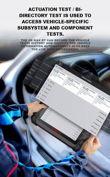 iCarsoft CR Max BT - Multi-Brand Multi-System Diagnostic Tool