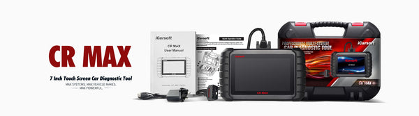 iCarsoft CR Max Multi-Brand Multi-Systems Vehicle Diagnostic Tool - Efficient Vehicle Troubleshooting