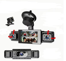 360° Car Dash Cam, 1080P Front + 480P Left Right Rear Camera (10007837)