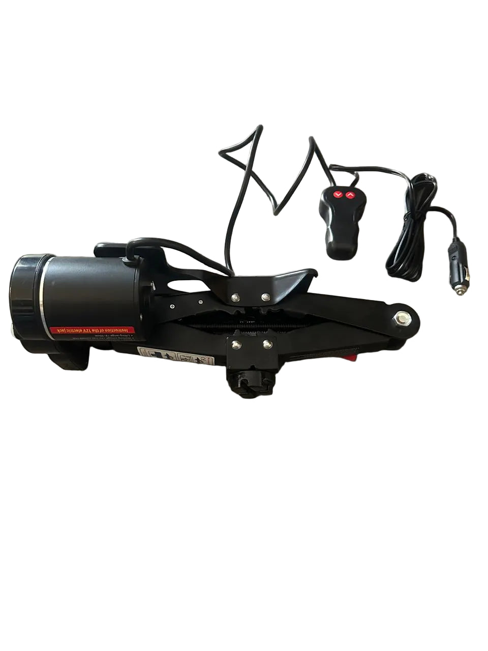 12V Electric Car Jack – with wired remote control (10008173) - Electromann SA