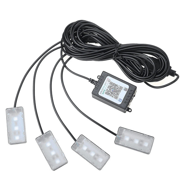 Full Car 8M Wireless RGB LED Atmosphere Light Kit