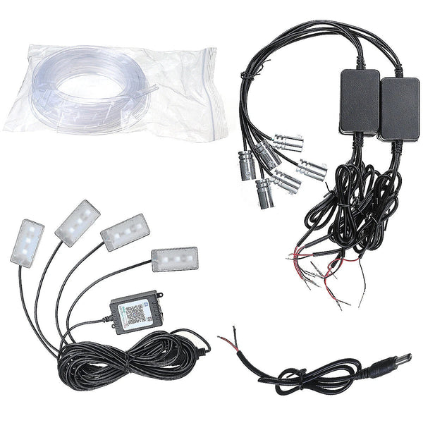 Full Car 8M Wireless RGB LED Atmosphere Light Kit