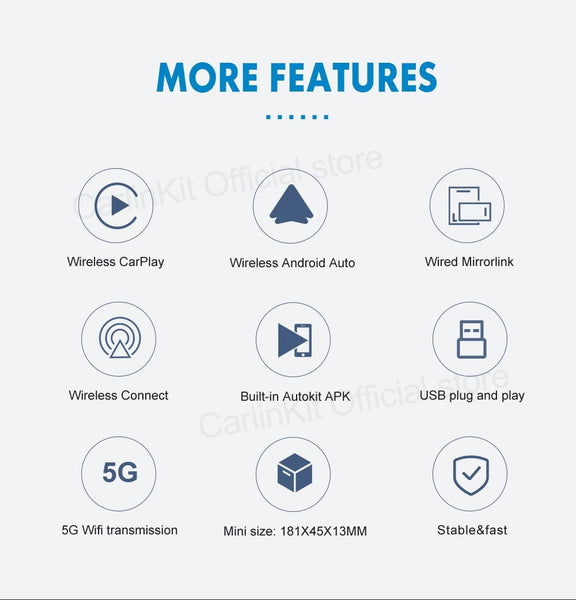 CarlinKit USB CarPlay Android Dongle