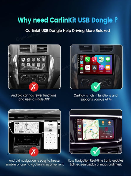 CarlinKit USB CarPlay Android Dongle