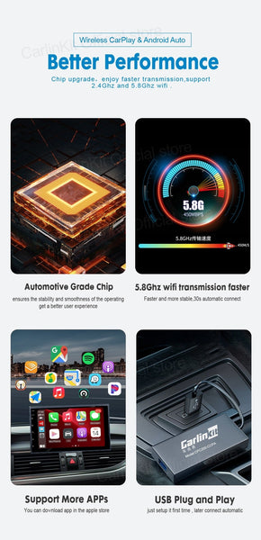 CarlinKit USB CarPlay Android Dongle