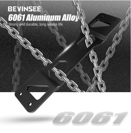 BEVINSEE Centre Tunnel Brace for VW MQB FWD Models Only, Seat Leon 5F, Golf 7 Golf 8