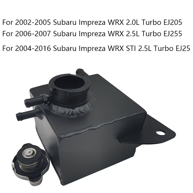 Aluminum Coolant Expansion Tank Overflow Reservoir Bottle For Subaru EJ20/EJ25 1998–2014 - Electromann SA