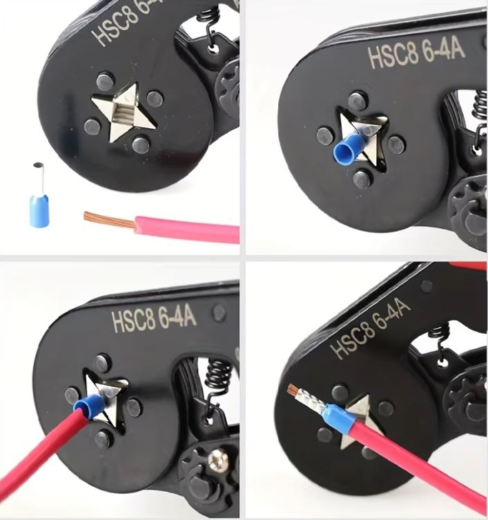Delixi Crimping Tool - 4 Angles Reliable and Durable (10008338)