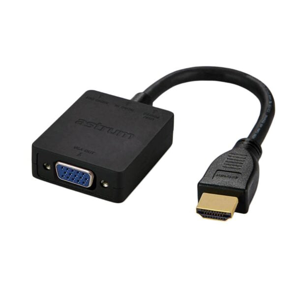 Astrum DA450 HDMI Male to VGA Female + Audio Adapter