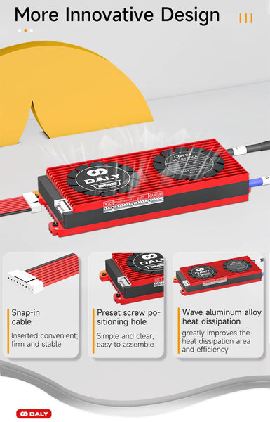 DALY 15S (48v) LiFePo4 100Amp Smart BMS with Bluetooth