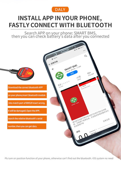 Wireless Monitoring and Control with Daly Smart BMS Accessory - Bluetooth Module