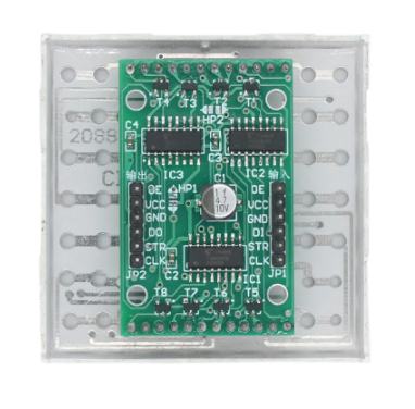 DIY DC 5V Dot Matrix Display Module 8*8*2 Dual-Color Kit - Skep jou eie persoonlike skerm 