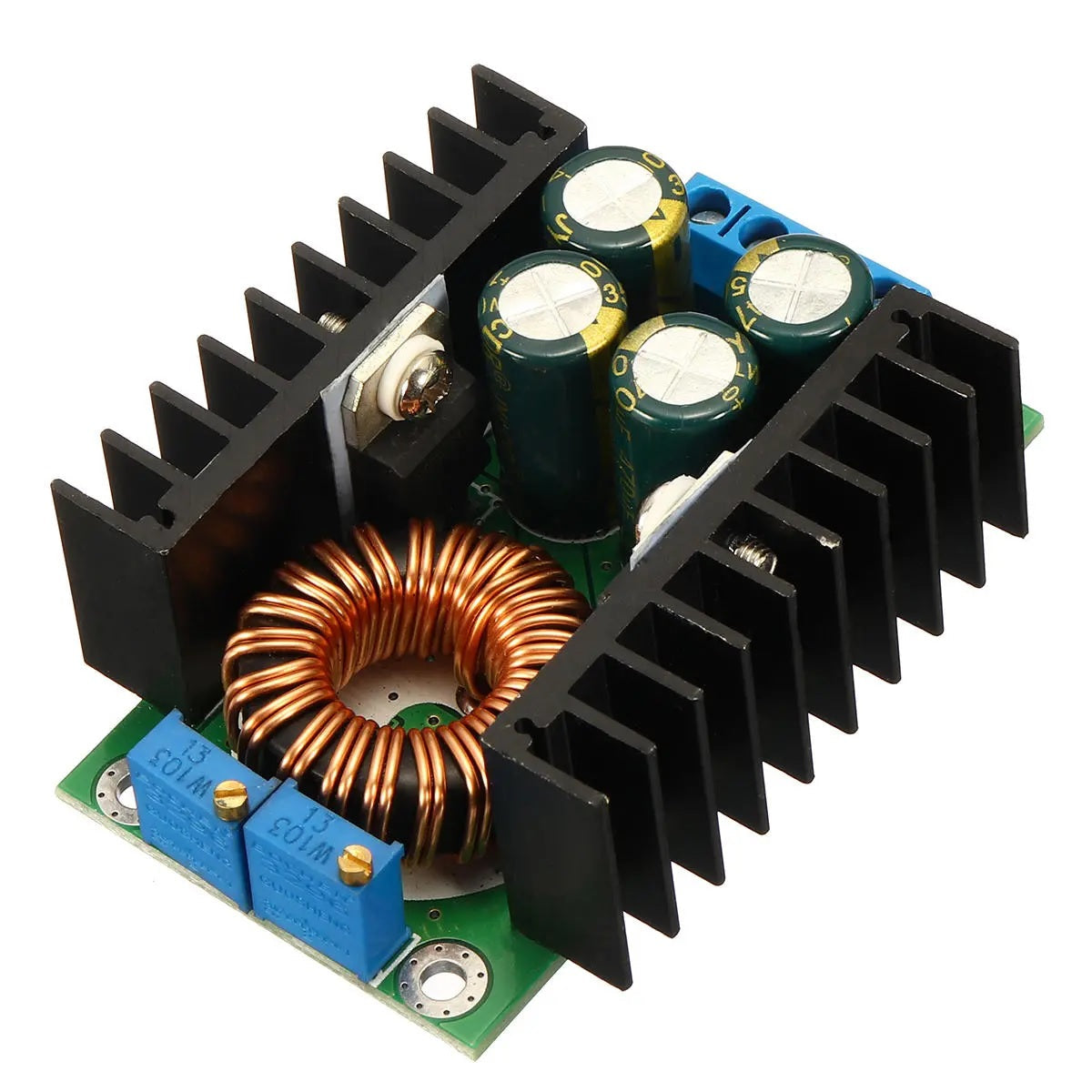 Buy DC-DC Buck Converter Step Down Power Supply Module 7-32V to 0.8-28V 12A - Efficient and Reliable Power Solution