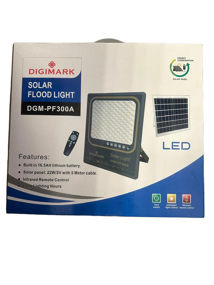 Digimark 200Watt SOLAR Outdoor LED Flood Light - Powerful and Sustainable Lighting Solution (10006177)