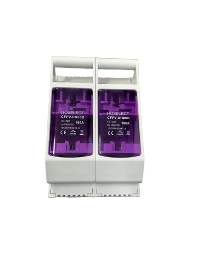 Hoselect DH00B 2 Way Ceramic Fuse Holder (10008337)