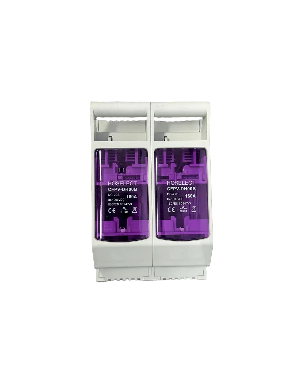 Hoselect DH00B 2 Way Ceramic Fuse Holder (10008337)