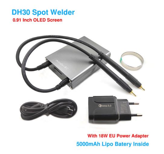 I-MinderRC DH30 Portable Spot Welder - Ithuluzi Lokushisela Eliguquguqukayo nelihlangene 