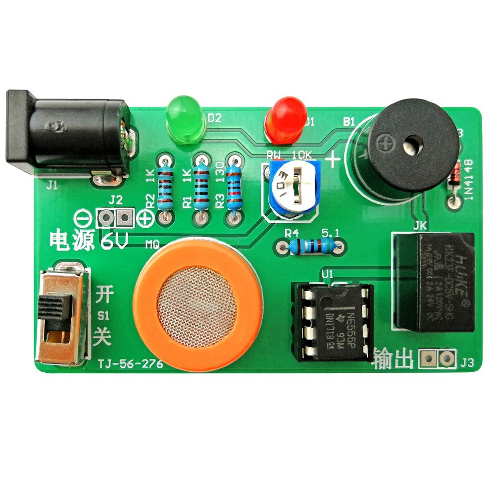 DIY Electronic MQ-3 Sensor Alcohol Detector Alarm System and Gas Sensor Kit - Build Your Own Alcohol Detector Alarm System and Gas Sensor