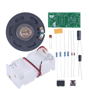 DIY Electronic Doorbell Analog Circuit with NE555 DC 6V Kit - Build Your Own Doorbell Circuit