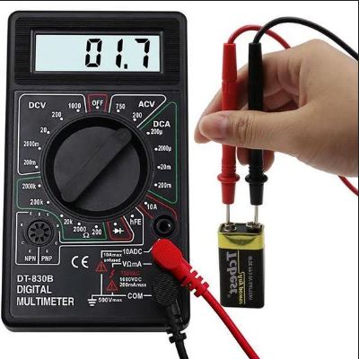 DT-830B Handheld Entry Level Multi-Function Digital Multimeter - Electromann SA