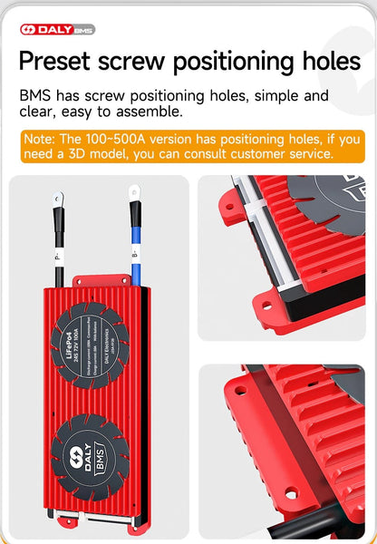 Daly LiFePo4 16S 48V 100A LFP PCM Battery Protection Board BMS with Balance - High-Quality Battery Management System