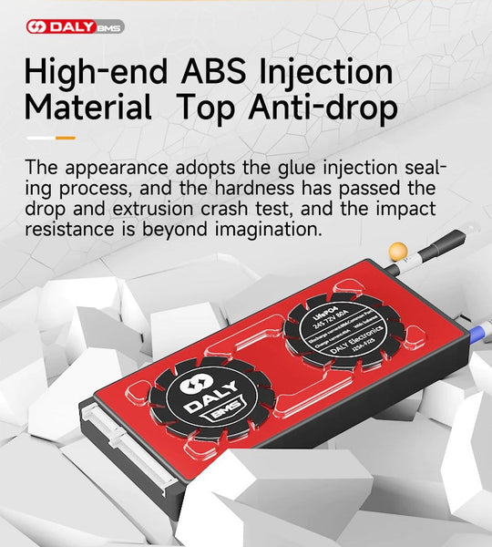 Daly LiFePo4 16S 48V 80A LFP PCM Battery Protection Board BMS with Balance - Safeguarding and Balancing LiFePo4 Batteries