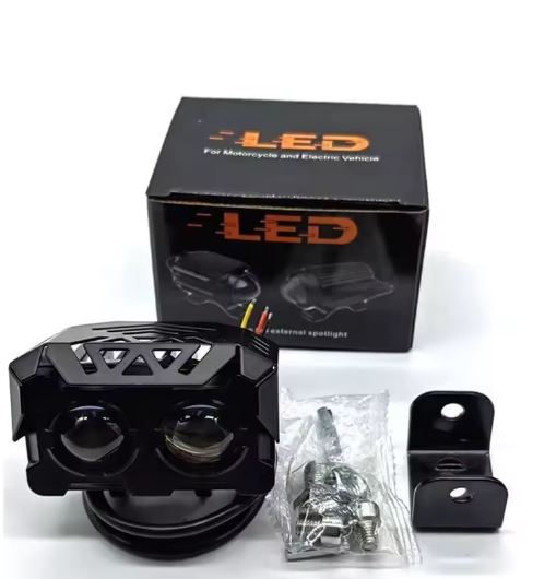 2PCS 2LED Spot Light Dual Color Hi/Low Beam Fog Lamp Kit (10008283)
