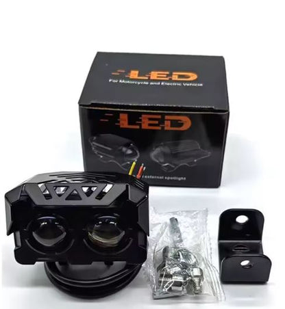 2PCS 2LED Spot Light Dual Color Hi/Low Beam Fog Lamp Kit (10008283)