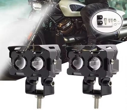 2PCS 2LED Spot Light Dual Color Hi/Low Beam Fog Lamp Kit (10008283)