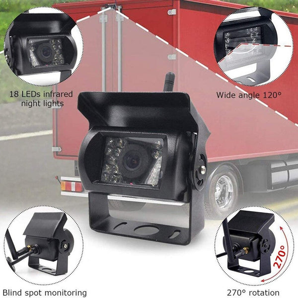 Camera ONLY for Wireless Rear-View Camera and 7 Inch Monitor Kit