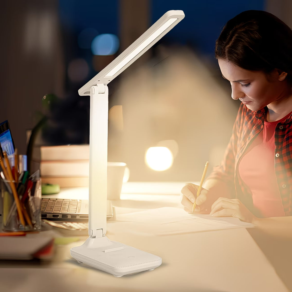 Light Control Desk Light Redisson Smart Rechargeable Touch Switch Desk Lamp with 4 modes (10007 ...