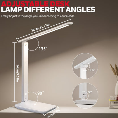 Redisson Smart Rechargeable Touch Switch Desk Lamp with 4 modes (10007802) - Electromann SA