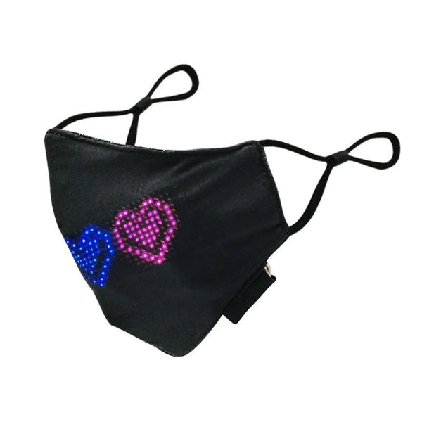 EL Luminous Bluetooth Display Cotton Mask