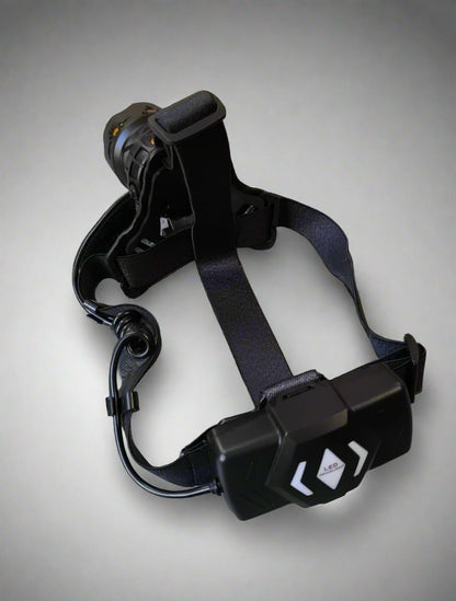 High Power Tactical Multiple Mode Headlamp with Zoom - Electromann SA