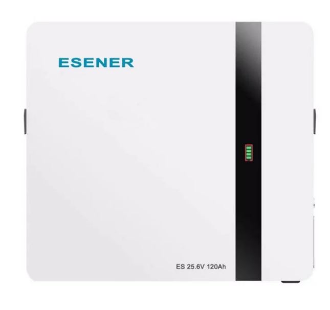 ESENER 3Kwh 25.6V 120AH Wall Mount Lithium Battery - High-Performance Energy Storage Solution