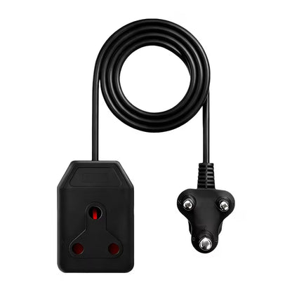 220v 10amp 10m Extension Cord With Two-Way Multi-Plug - Convenient and Versatile Solution for Your Electrical Needs (10006136) - Electromann SA